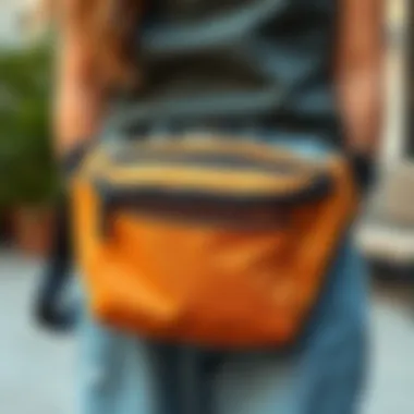 Eco-friendly fanny packs emphasizing sustainability in teaching accessories