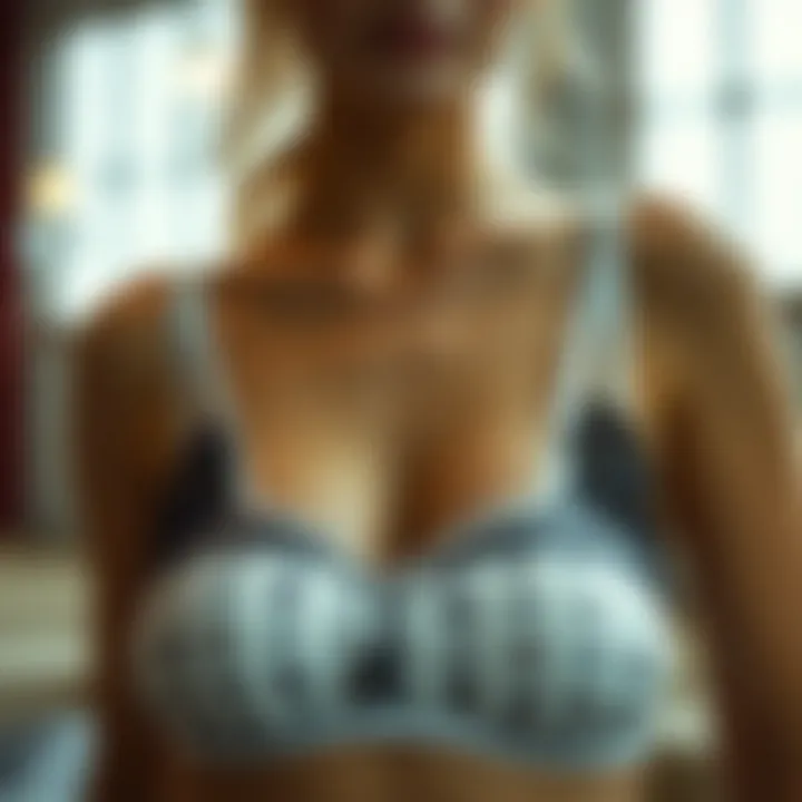 Cultural representations of front-only bras in fashion