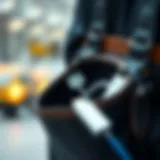 Stylish cable organizer in a sleek bag