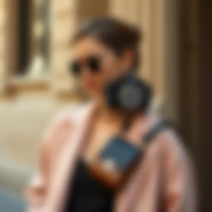 A curated selection of chic accessories enhancing an outfit