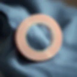 Versatile circular double-sided tape applications in fashion
