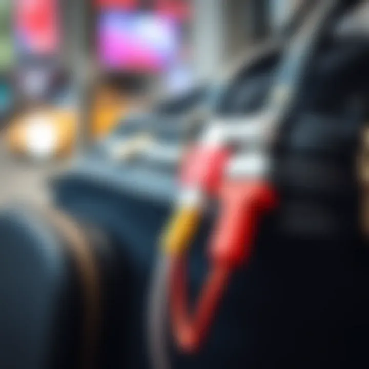 Aesthetic Cable Organizers Colorful cable organizers enhancing bag aesthetics