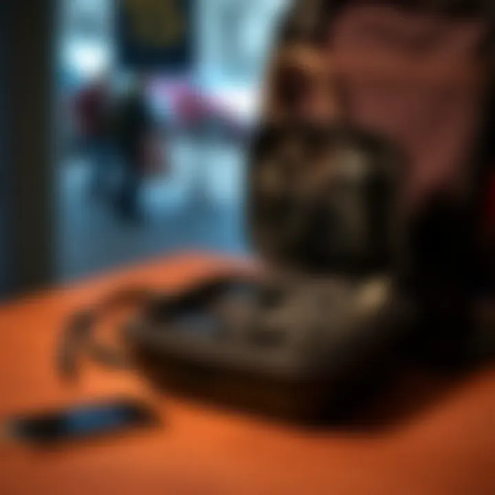 Travel-Ready Cable Case Compact travel case for cables and chargers