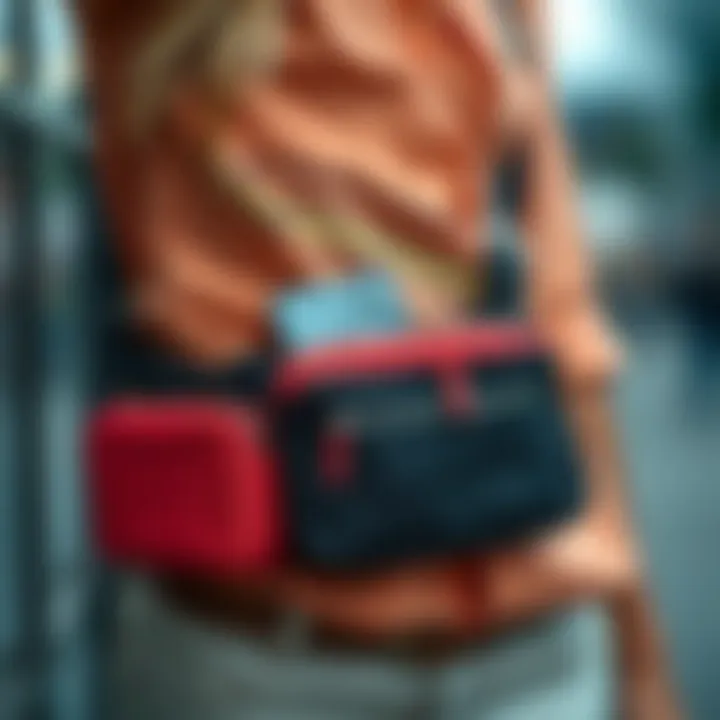 Trendy styles of cell phone waist packs