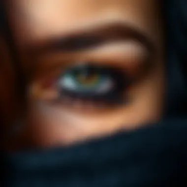 Luxurious DD eyelash extensions showcasing length and volume