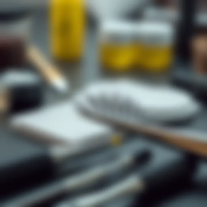 Maintenance tools for eyelash extensions care