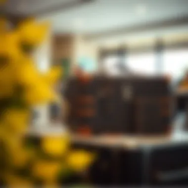 Luxurious leather couture luggage showcasing intricate craftsmanship