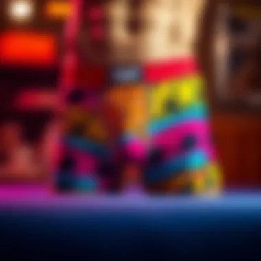 Vibrant Custom Boxer Design Creative design showcasing a personalized boxer with vibrant colors