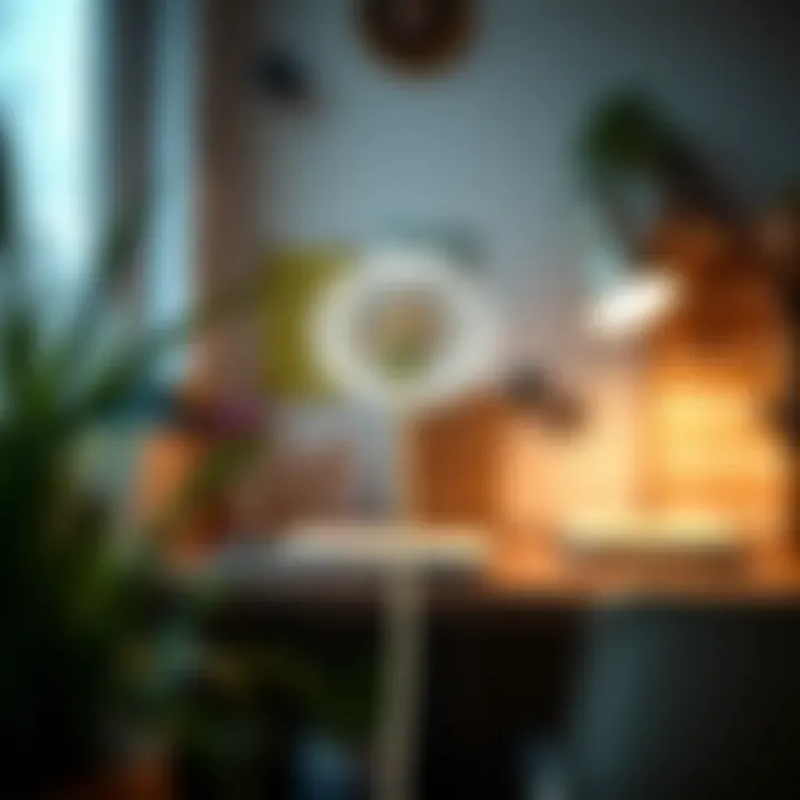 Dandelion Vinyl Decal in a Creative Environment A beautifully maintained dandelion vinyl decal enhancing a creative workspace