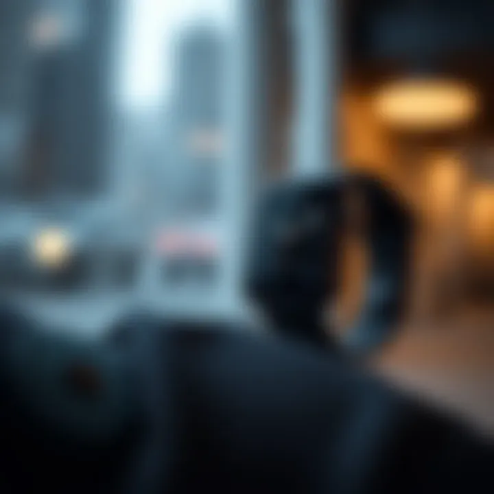 Sleek Design of Black Apple Watch Band