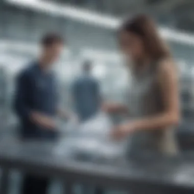 Manufacturing Insights A factory setting highlighting the manufacturing of cellophane bags