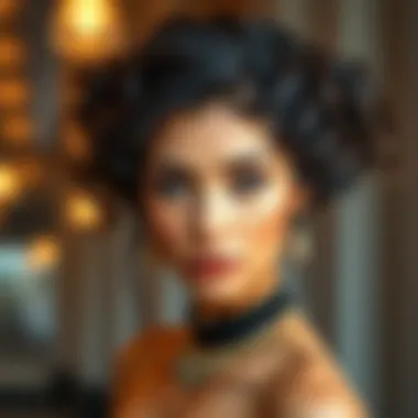 Creative Lace Wig Styling Ideas Creative styling ideas featuring lace wigs in various updos