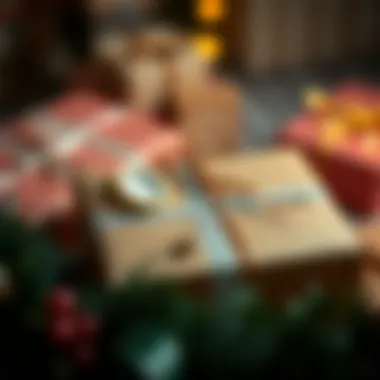 Enhancing Gift Packaging with Decorative Sealing Tape Decorative sealing tape enhancing a gift packaging