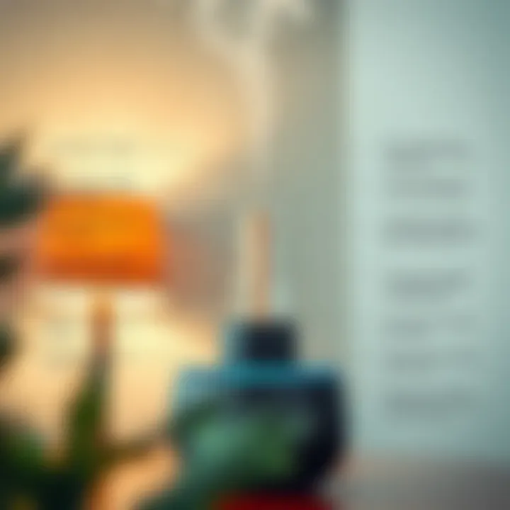 Mechanism of Scent Diffusion Explained Diagram illustrating the scent diffusion mechanism