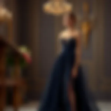 Stylish Evening Gown for Young Ladies Stylish evening gown for young ladies