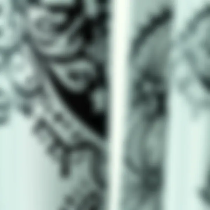 Close-up of a unique graphic design on blackout curtains, showcasing patterns and textures