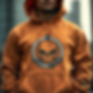 A collection of unique hoodie graphic designs showcasing various artistic styles and themes.