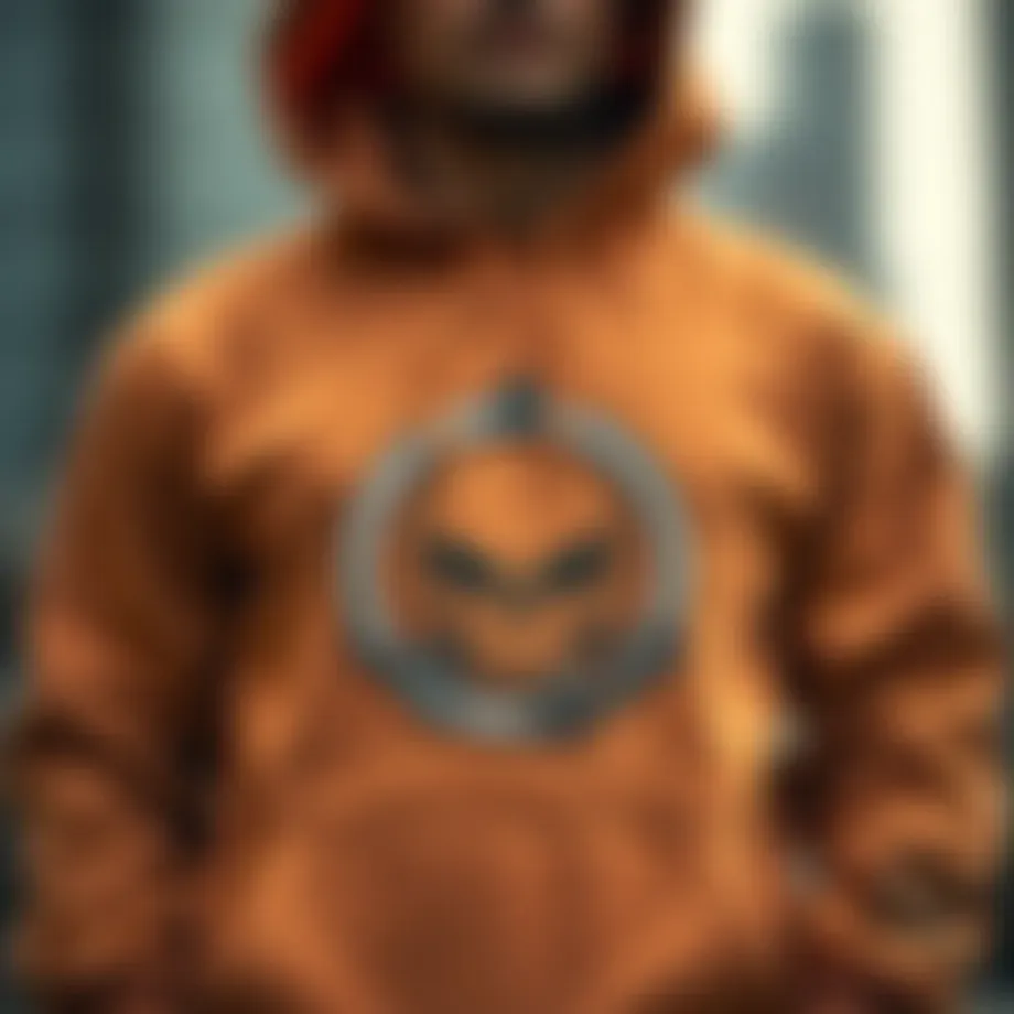 A collection of unique hoodie graphic designs showcasing various artistic styles and themes.