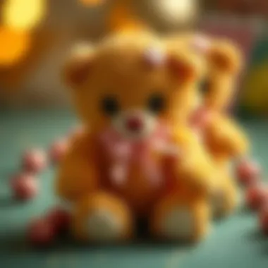 Mini teddy bears as unique keepsakes at celebrations