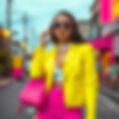 Expert tips on color coordination with neon shades Color matching guide for neon outfits