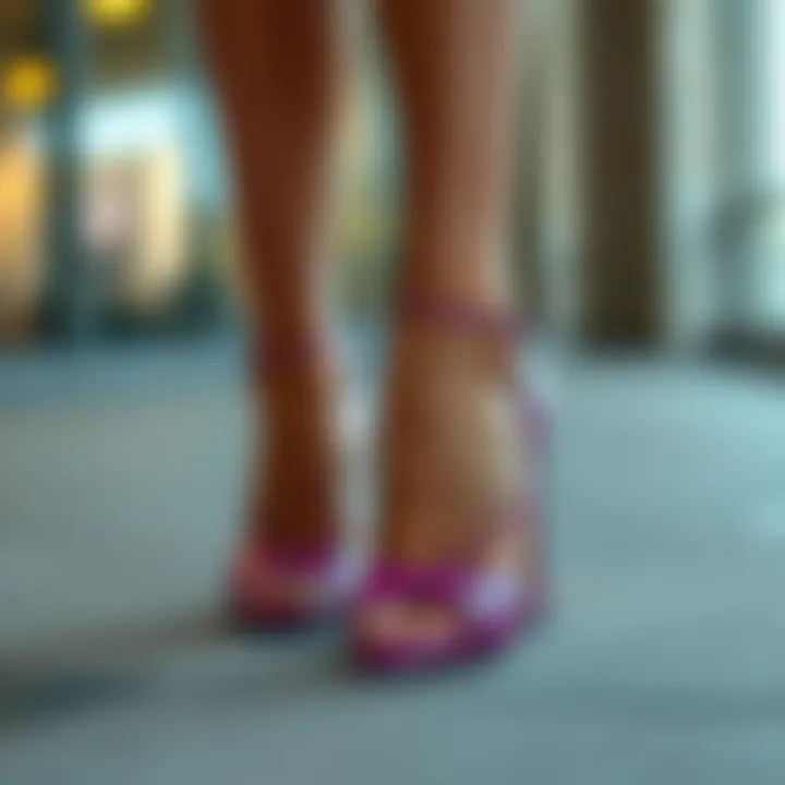 Trendy Color Options for Footwear Trendy color options for peep toe heels