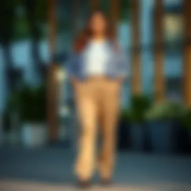 Casual Plus Size Matching Pants Set Casual plus size matching pants set suitable for everyday wear