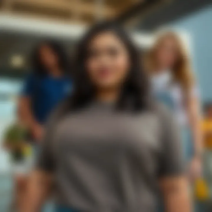 An array of inclusive brands offering plus size t-shirts