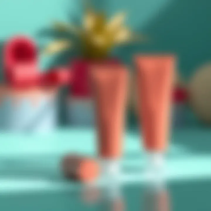 Versatile Refillable Squeeze Tubes Elegant design of refillable squeeze tubes showcasing their versatility.