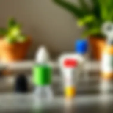 Sustainability Comparison Comparison of refillable squeeze tubes versus single-use options highlighting sustainability.