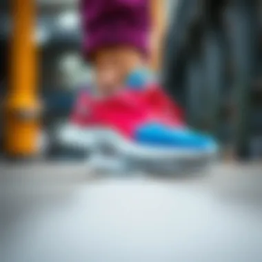 Skechers lightweight tennis shoes in vibrant colors