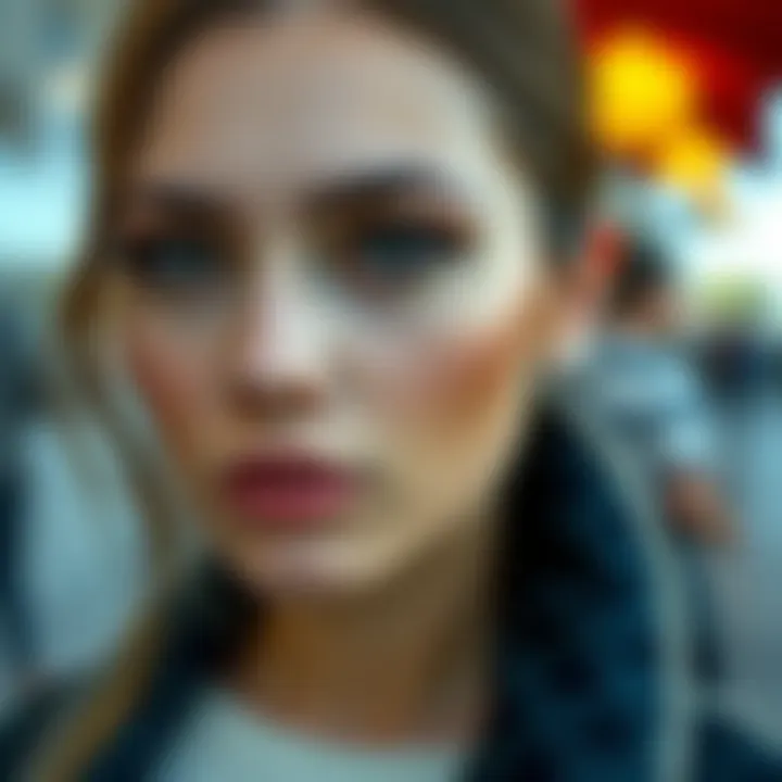 Everyday Chic with Short Wispy Lashes Chic everyday look accentuated by subtle short wispy lashes