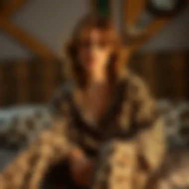 Comfortable leopard print loungewear