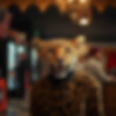 Historical representation of leopard print in fashion