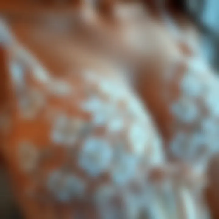 Close-up of luxurious fabric emphasizing comfort and softness