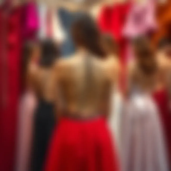 Versatile Choices: Fabric and Color in Backless Fashion A beautiful array of backless dresses in various fabrics and colors