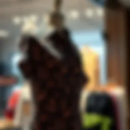 Elegant paisley print shirt draped on a stylish mannequin showcasing its intricate design