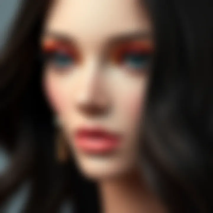 Close-up of a high-quality wig highlighting the texture and craftsmanship