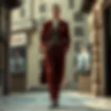 Elegant two-piece set showcasing its historical roots