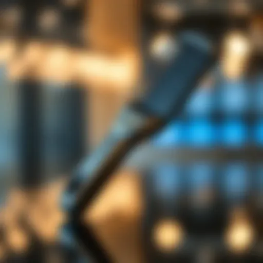 Sleek and Modern Wireless Hot Comb Elegant wireless hot comb showcasing sleek design