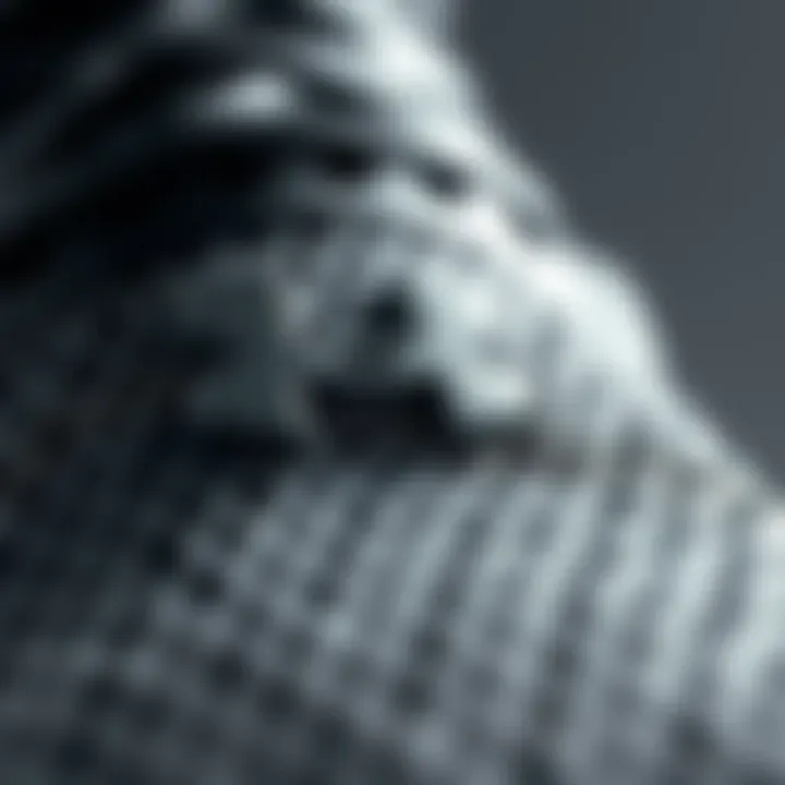 Detailed close-up of HOVR Infinite's mesh upper design