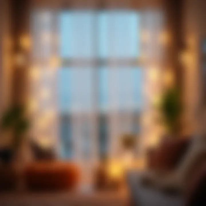 Guide to installing window curtain string lights effortlessly