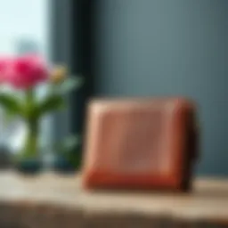 Elegant bifold wallet featuring ID window and premium leather design