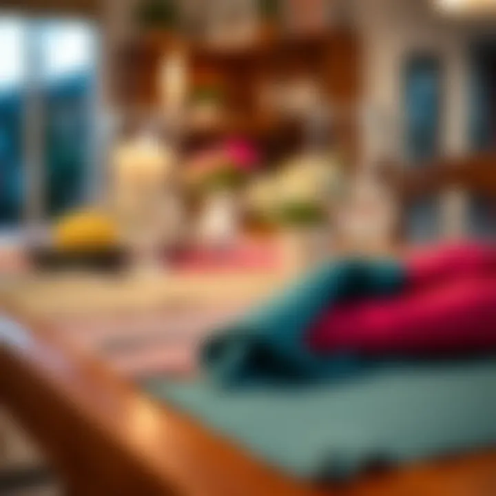 Care tips for maintaining extra large placemats