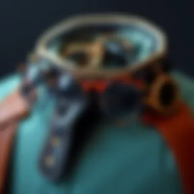 Variety of materials used in eyeglass holders