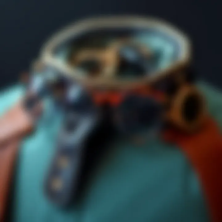 Variety of materials used in eyeglass holders