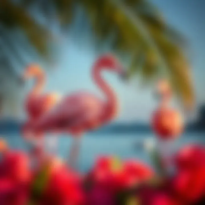 Delightful flamingo gift sets for various occasions