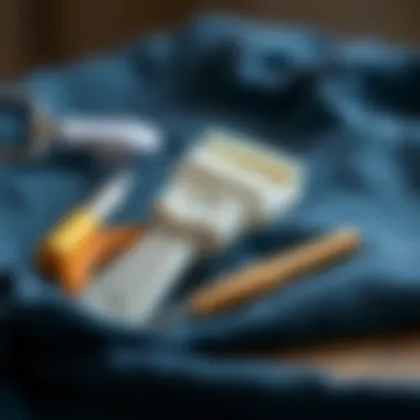 Care and Maintenance for Lint Removers A maintenance guide showcasing cleaning tools for lint removers, emphasizing care and upkeep.