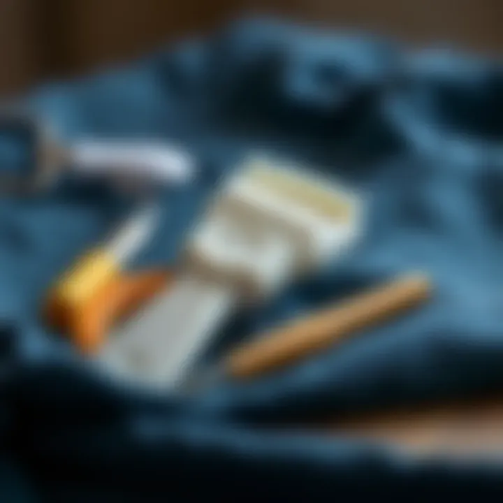 Care and Maintenance for Lint Removers A maintenance guide showcasing cleaning tools for lint removers, emphasizing care and upkeep.