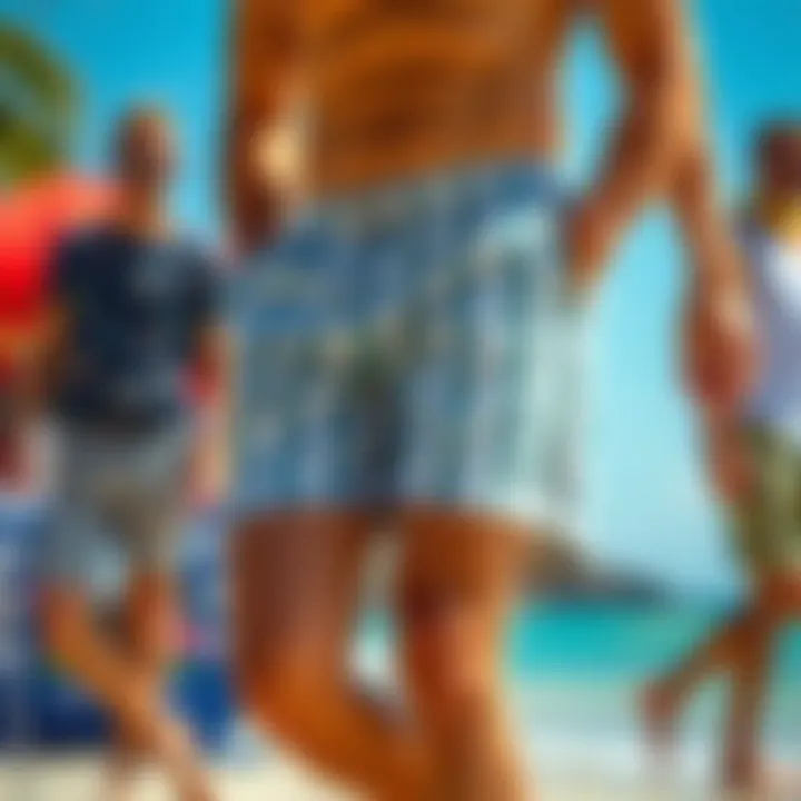 Practical guide showcasing various styles and fits of short sets