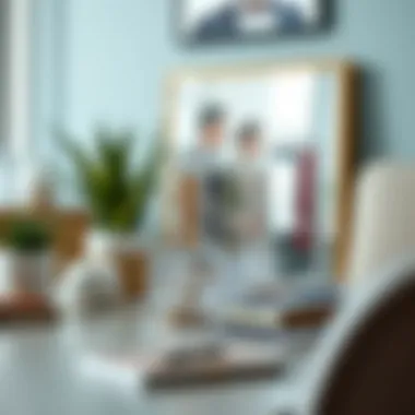 Stylish Jewelry Organizers in Personal Spaces Modern stackable jewelry organizers arranged in a stylish personal space